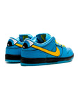 Nike Dunk Low SB Azzurro e Giallo Bubbles Powerpuff Uomo