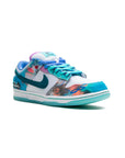 Nike Dunk Low SB Multicolore Acqua Teal e Bianco Futura Uomo
