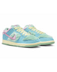 Nike Dunk Low SB Azzurro Rosa e Verde Pastello Visty Uomo
