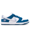 Nike Dunk Low SB Bianco e Blu Born x Raised Uomo