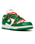 Nike Dunk Low Verdi e Bianche x Off-White Pine Green Uomo Donna