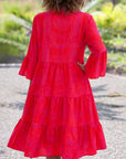 Daisy | Abito Midi Boho Donna a Vestibilità Larga