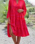 Daisy | Abito Midi Boho Donna a Vestibilità Larga