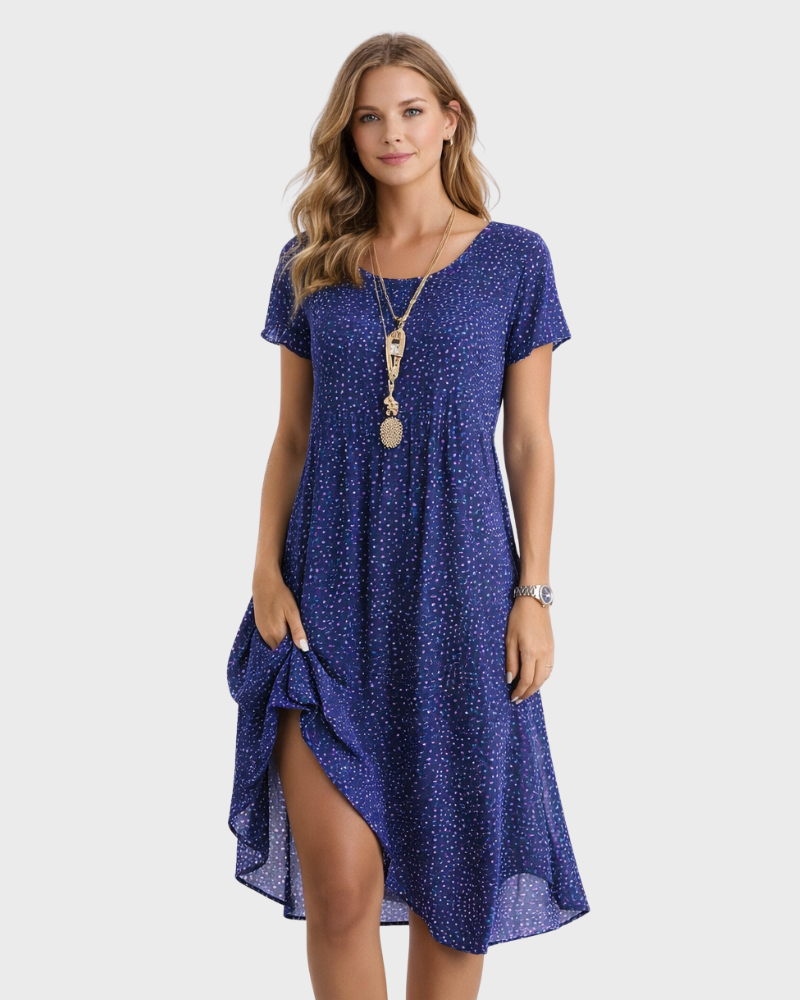 Vestaglia Donna Lucy – Stile Boho Chic, Taglio Fluido & Tessuto Leggero Estivo