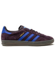 Sneakers Adidas Gazelle Indoor Viola Ombra e Blu Lucido in Suede