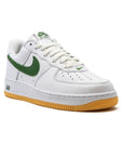 Nike Air Force 1 Low Retro Bianco con Swoosh Verde e Suola Gum