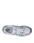 New Balance 530 sneakers ragazzi in bianco azzurro sea salt - vista dettaglio