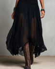 Grace | Abito lungo boho senza maniche da donna con scollo a V