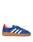 Adidas Spezial Blu Power sneakers basse uomo e donna in blu e rosso - vista laterale