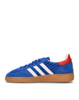 Adidas Spezial Blu Power sneakers basse uomo e donna in blu e rosso - vista suola