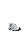 New Balance 530 sneakers primi passi in argento metallizzato azzurro - vista dettaglio