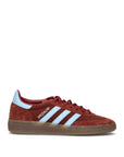 Adidas Spezial Marrone Azzurro sneakers basse uomo e donna in marrone e azzurro - vista laterale
