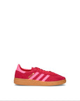 Adidas Spezial Rosso Rubino Rosa sneakers basse ragazzi in rosso e rosa - vista laterale