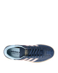 Adidas Spezial Blu Navy Rosa Gum sneakers basse uomo e donna in blu navy e rosa - vista dettaglio