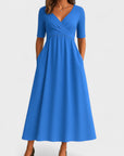 Jessica | Elegante vestito midi da donna con scollo a V