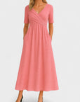 Jessica | Elegante vestito midi da donna con scollo a V