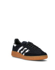 Adidas Spezial Nero Viola sneakers basse ragazzi in nero e viola - vista frontale