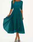 Lily | Abito midi estivo a linea A da donna
