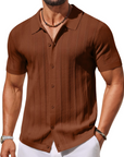 Alex Polo Uomo – Camicia Maglia Maniche Corte, Stile Casual & Traspirante Estate