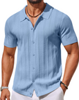 Alex Polo Uomo – Camicia Maglia Maniche Corte, Stile Casual & Traspirante Estate