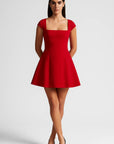 Vestito Mini Donna a Ruota – Taglio Svasato Stile Elegante