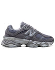 New Balance 9060 Scarpe Uomo Grigie in Pelle Scamosciata Stile Retro