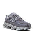 New Balance 9060 Scarpe Uomo Grigie in Pelle Scamosciata Stile Retro