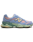 New Balance 9060 Scarpe Donna Azzurro Daydream e Rosa in Mesh e Pelle