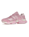 New Balance 9060 Scarpe Donna Rosa Overdye in Pelle Scamosciata Casual