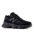 New Balance 9060 Triple Black Nero Uomo Donna - 2