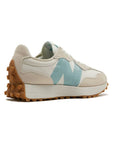 New Balance 327 Scarpe Donna Beige e Azzurro Casual Retro Eleganti