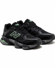 New Balance 9060 Nero Verde Uomo Donna Sneakers - 2