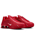 Nike Shox R4 Red Reflective Rosso Uomo Donna - 2