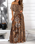 Olivia | Abito Boho da Donna con Stampa Leopardo – Look Estivo Casual