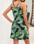 Vestito Donna Ursula – Scollo a V, Spalline Sottili, Taglio Mini e Vita Regolabile con Tasche Estate