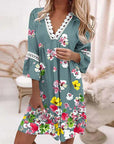 Cassandra Summer Dress - Lightness florel ed Elegance rilassato