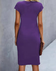 Sarah | Abito Midi Donna con Taglio Senza Tempo
