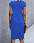 Sarah | Abito Midi Donna con Taglio Senza Tempo