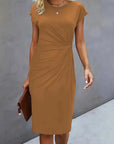 Sarah | Abito Midi Donna con Taglio Senza Tempo