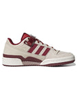 Sneakers Adidas Forum Low Beige Bordeaux in Pelle e Suede