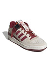 Sneakers Adidas Forum Low Beige Bordeaux in Pelle e Suede