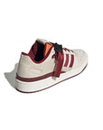 Sneakers Adidas Forum Low Beige Bordeaux in Pelle e Suede