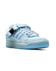 Adidas Forum Low Blue Tint x Bad Bunny sneakers basse uomo e donna in blu - vista frontale
