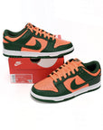 Nike Dunk Low Verde e Arancione Scarpe Uomo