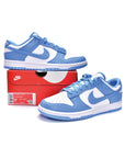 Nike Dunk Low Azzurro University Blue e Bianco Uomo