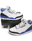 Nike Air Jordan 3 Retro Racer Blu/Bianco Cemento Iconiche