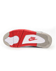 Nike Air Jordan 4 Retro Fire Red Bianco Rosso Nero Uomo