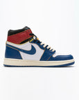 Nike Air Jordan 1 Retro High Union Los Angeles Blu Rosso Bianco