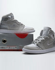 Nike Air Jordan 1 High OG Japan Grigio Neutral in Pelle