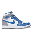 Nike Air Jordan 1 High OG True Blue Bianco e Grigio